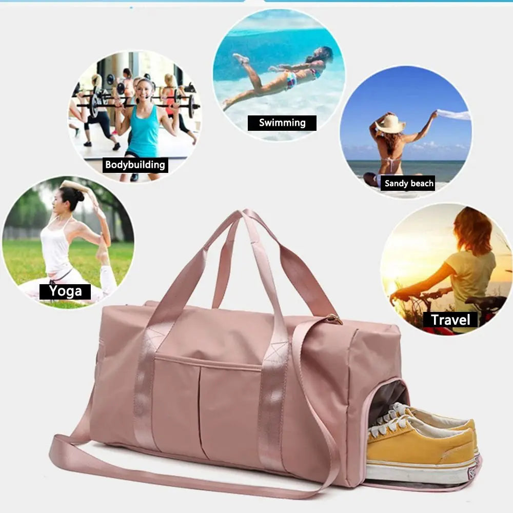 Women’s Sport Duffle Bag for Gym, Yoga, and Travel